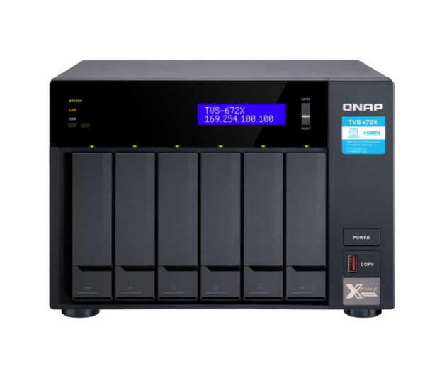 QNAP Serwer NAS TVS-672X-i5-8G 6-bay Intel Core i5-8400T 8GB - 1375126 - zdjęcie